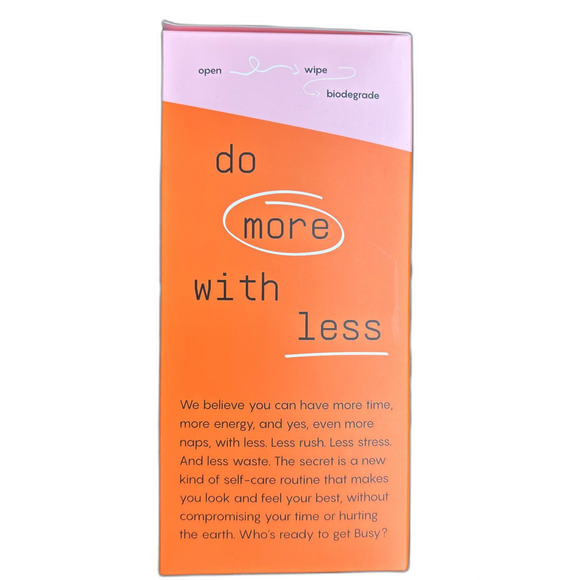 Womens Cleansing Body Wipes Fresh Citrus Arnica Flower Charcoal & Glycolic Acid - Picture 5 of 5